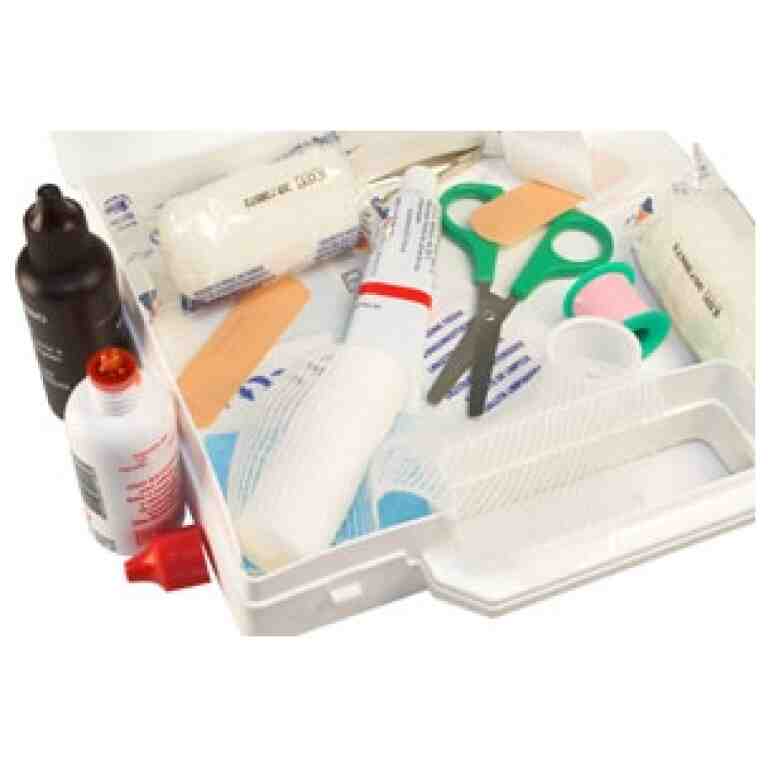 Kit  complet de inlocuire continut truse de prim ajutor