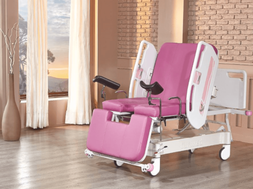 Pat spital electric cu 4 motoare ginecologie TM 4065