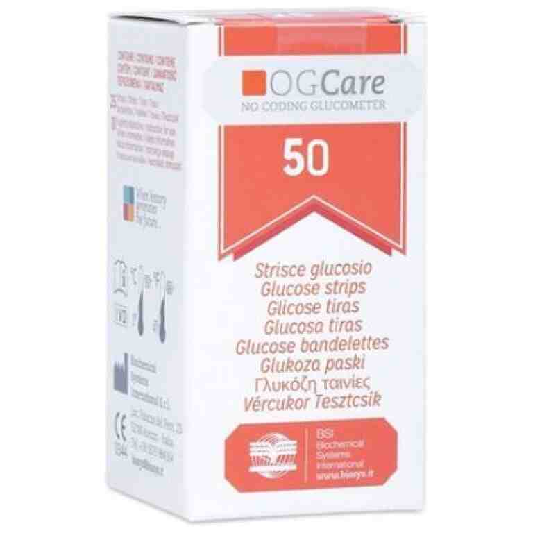 Teste glicemie OG Care