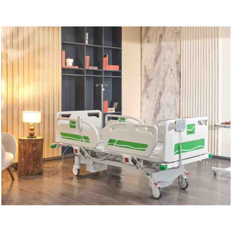 Pat spital electric cu 2 motoare pe coloana TM 4053