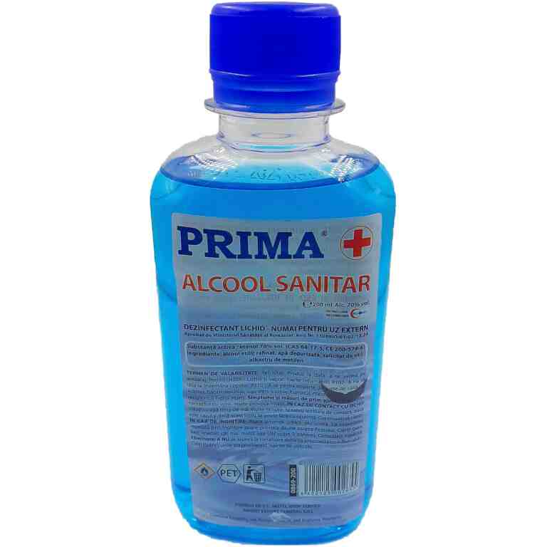 Alcool sanitar pentru uz extern 200ml