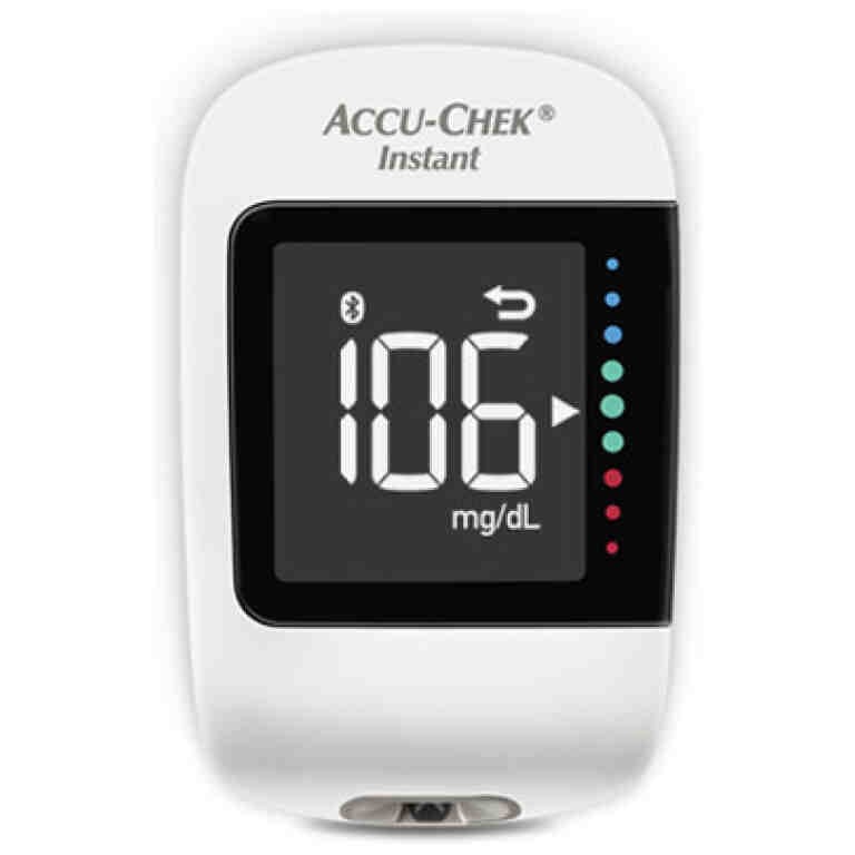 Aparat de glicemie Accu-Chek Instant + 10 teste