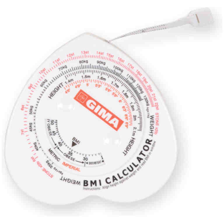 Centimetru cu calculator BMI Gima