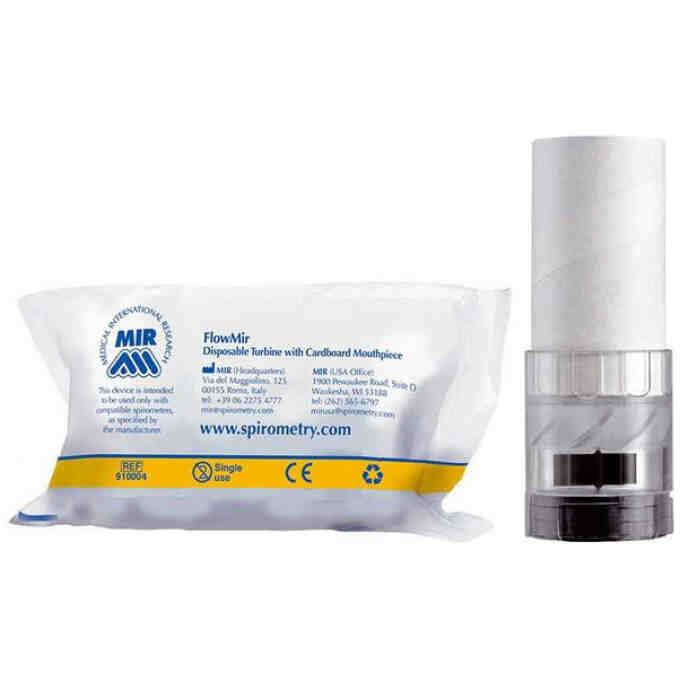 Turbine de unica folosinta FlowMIR pentru spirometre 910004-10