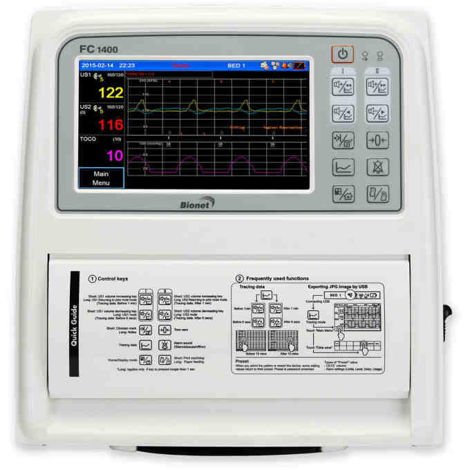 Monitor fetal Bionet FC1400