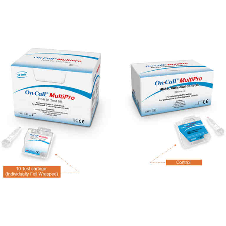 Teste Acon MultiPro HbA1c