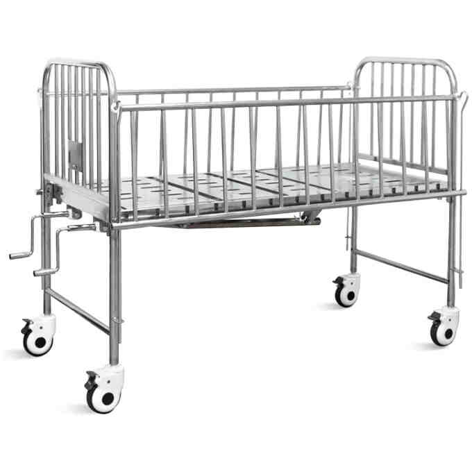 Pat de spital pediatric manual cu doua functii PX05-3