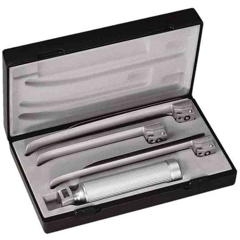 Set laringoscop Miller FO Riester Ri-integral 8061