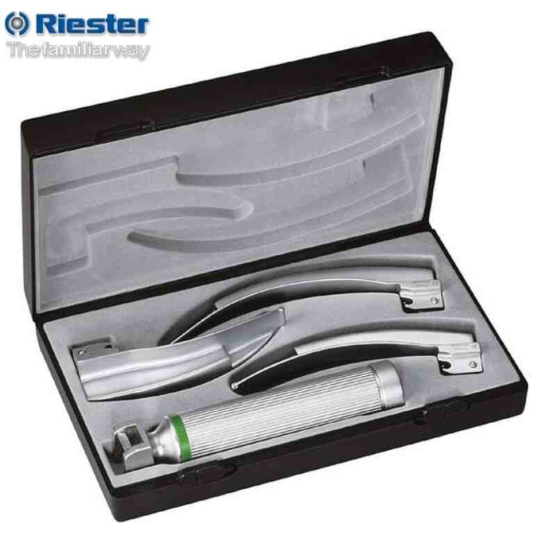 Set laringoscop Mc-Intosh Riester Ri-integral 8120 cu acumulatori