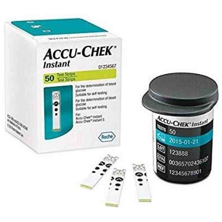 Teste glicemie Accu-Chek Instant