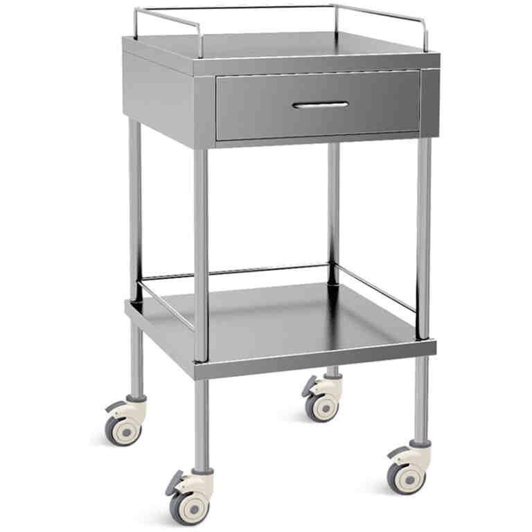 Masa aparate inox cu sertar PSKH006-5
