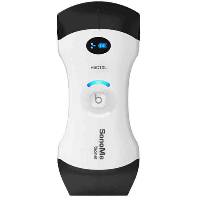 Sonda ecograf portabila convexa + liniara wireless SonoMe HSC10L