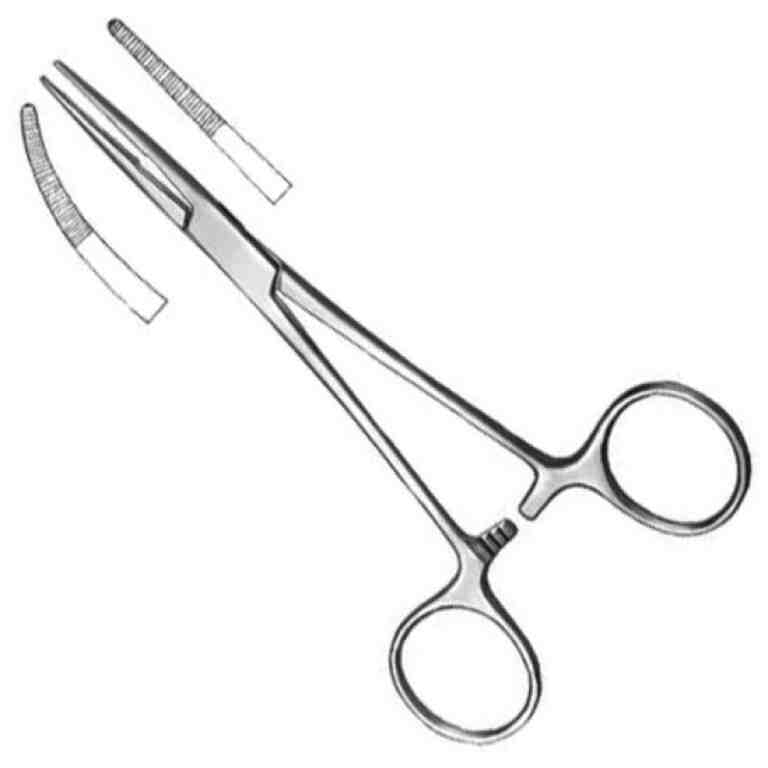 Pensa hemostatica Kelly