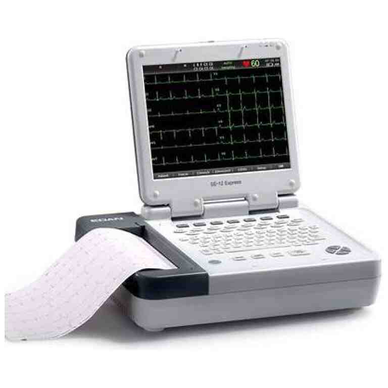 Electrocardiograf cu stress test Edan SE-12 Express
