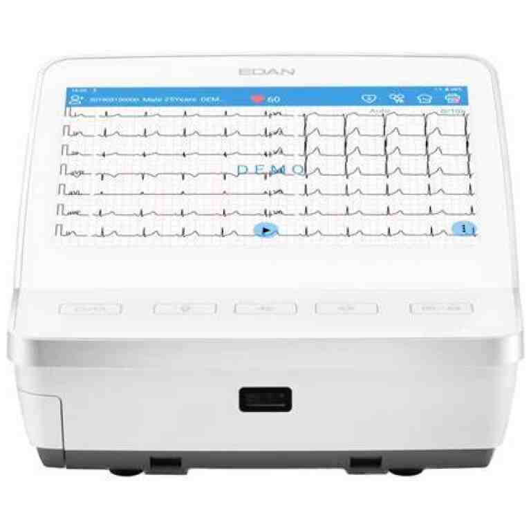 Electrocardiograf Edan SE-1201 Pro