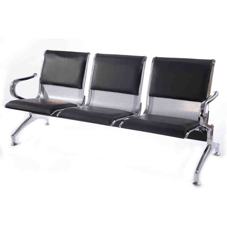 Bancuta de asteptare din piele ecologica cu 3 locuri