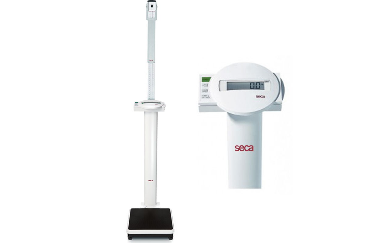 Cantar medical electronic cu avizare metrologica si taliometru Seca 799