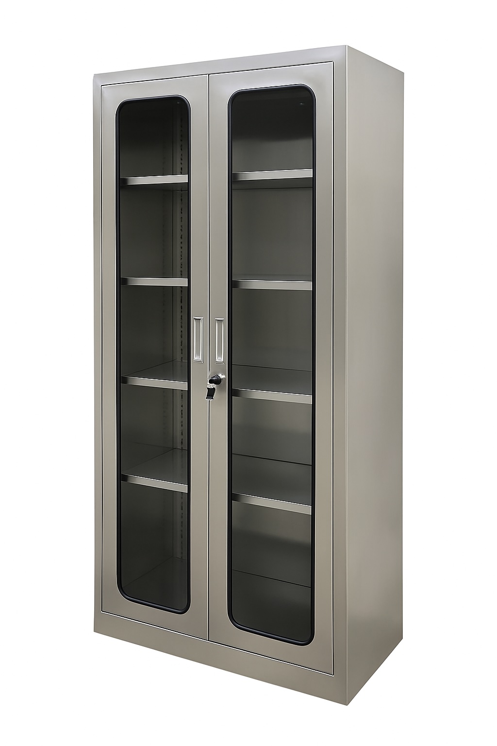 Dulap instrumentar din inox cu 2 usi C2G