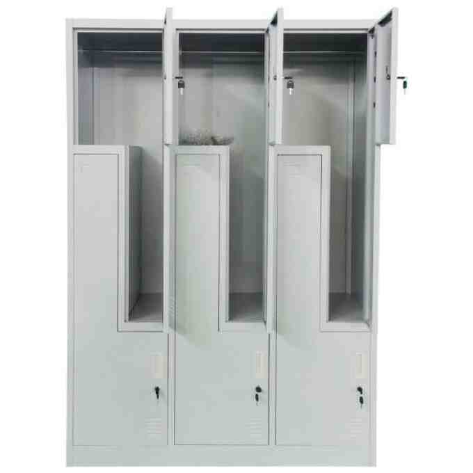 Vestiar metalic 6 usi 1200x450x1800 mm