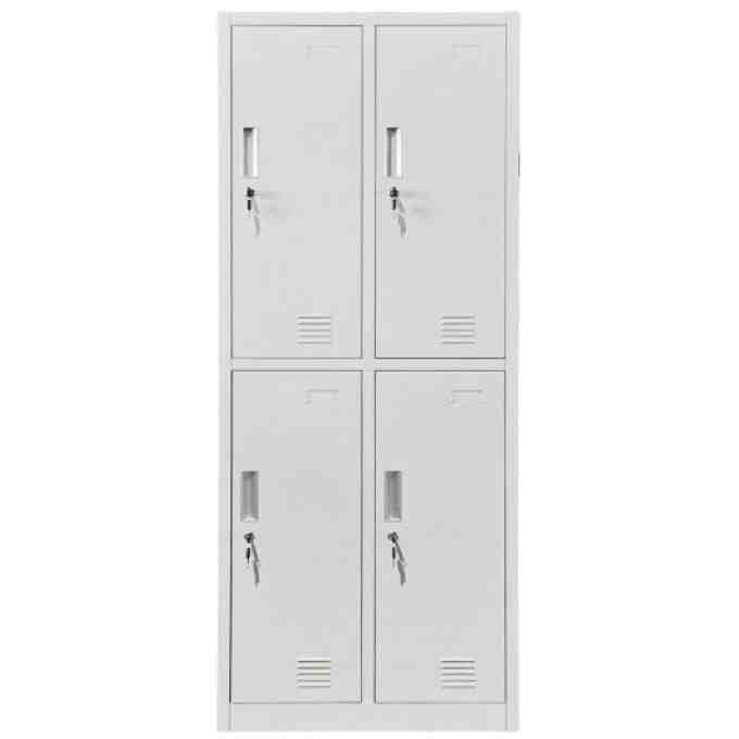 Vestiar metalic 4 usi 600x450x1800 mm