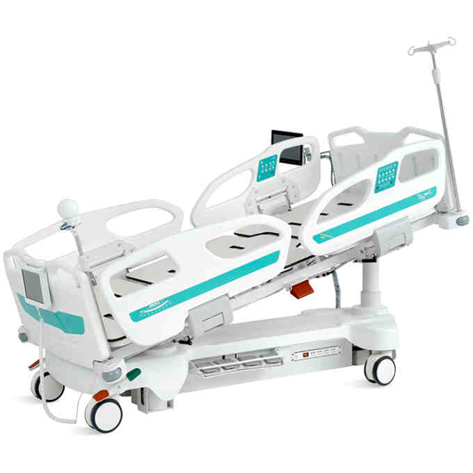 Pat spital electric Smart cu 3 coloane ICU PZ7z