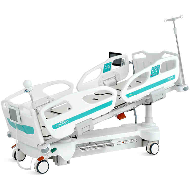 Pat spital electric Smart cu 3 coloane ICU PZ7z