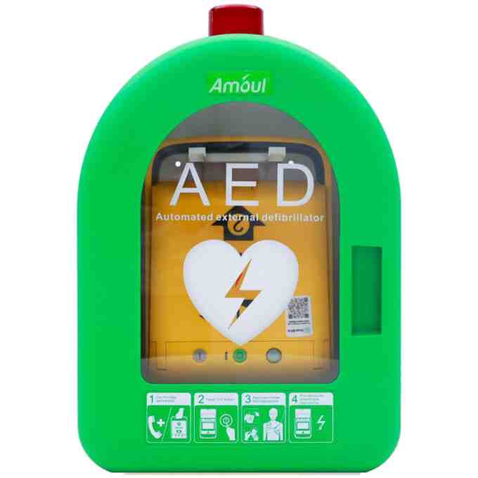 Dulap defibrilator AED Amoul