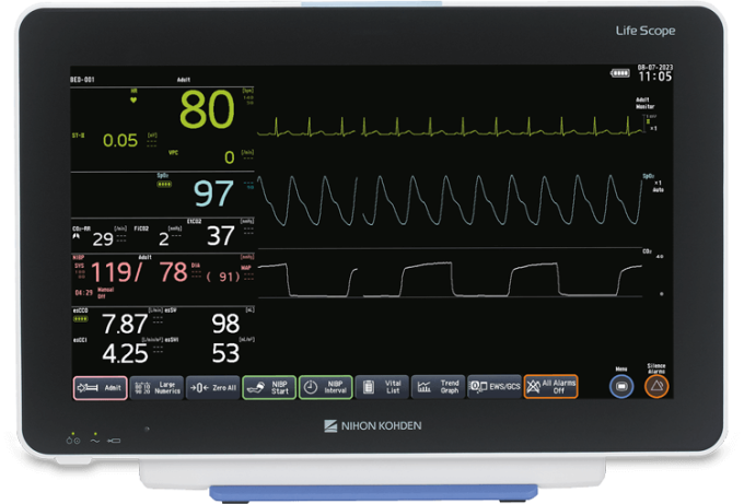 Monitor functii vitale Nihon Kohden Life Scope E5